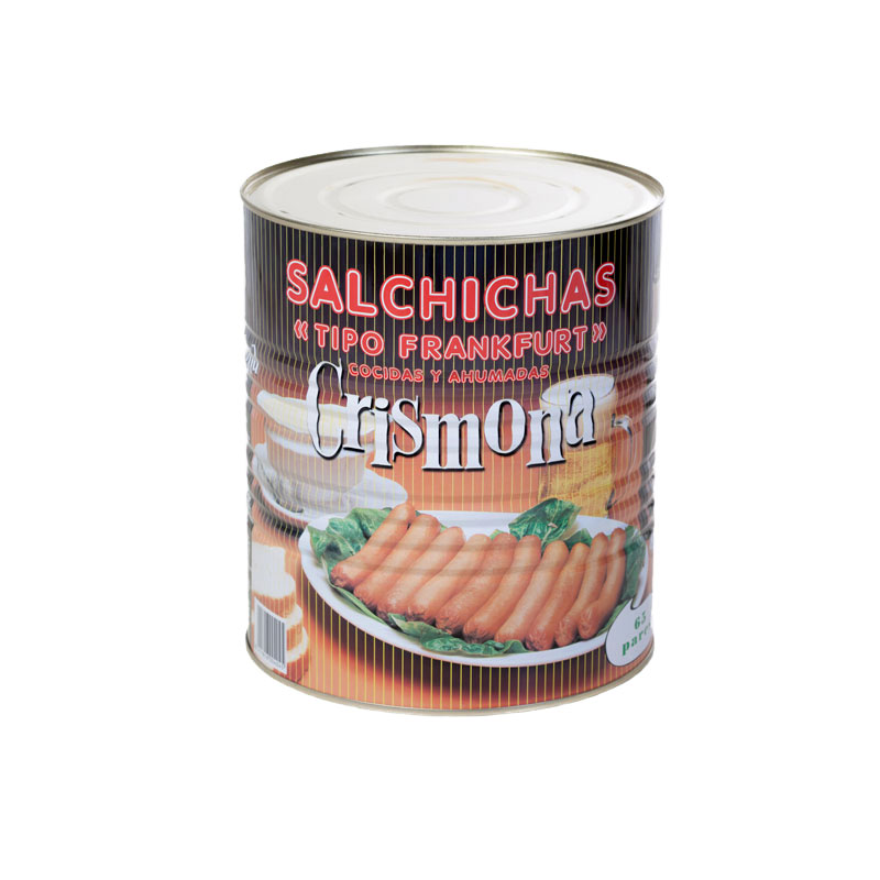 [SALCHICHAS0032] CRISMONA SALCHICHAS LATA 65 PARES