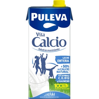 [LECHE0049] PULEVA 6X1 L. ENTERA CALCIO LECHE