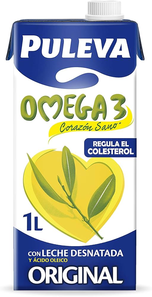 PULEVA 6X1 L. OMEGA 3 LECHE