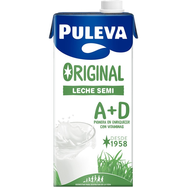 [LECHE0053] PULEVA 6X1L. SEMI A+D