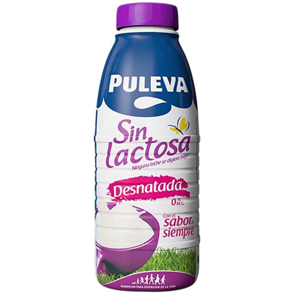 [LECHE0067] PULEVA DESNATADA SIN LACTOSA 1L