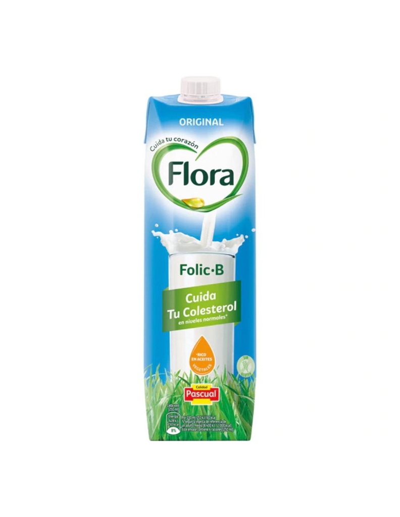 FLORA LECHE ENTERA 1 L