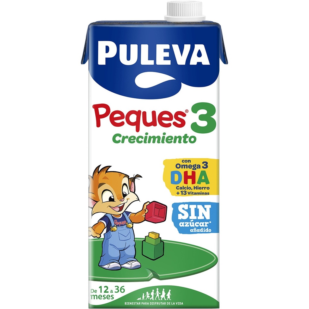 [LECHE0034] PULEVA PEQUES 1 L.