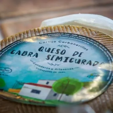 [QUESO0148] CORTIJO CARBONERILLOS QUESO CABRA SEMI