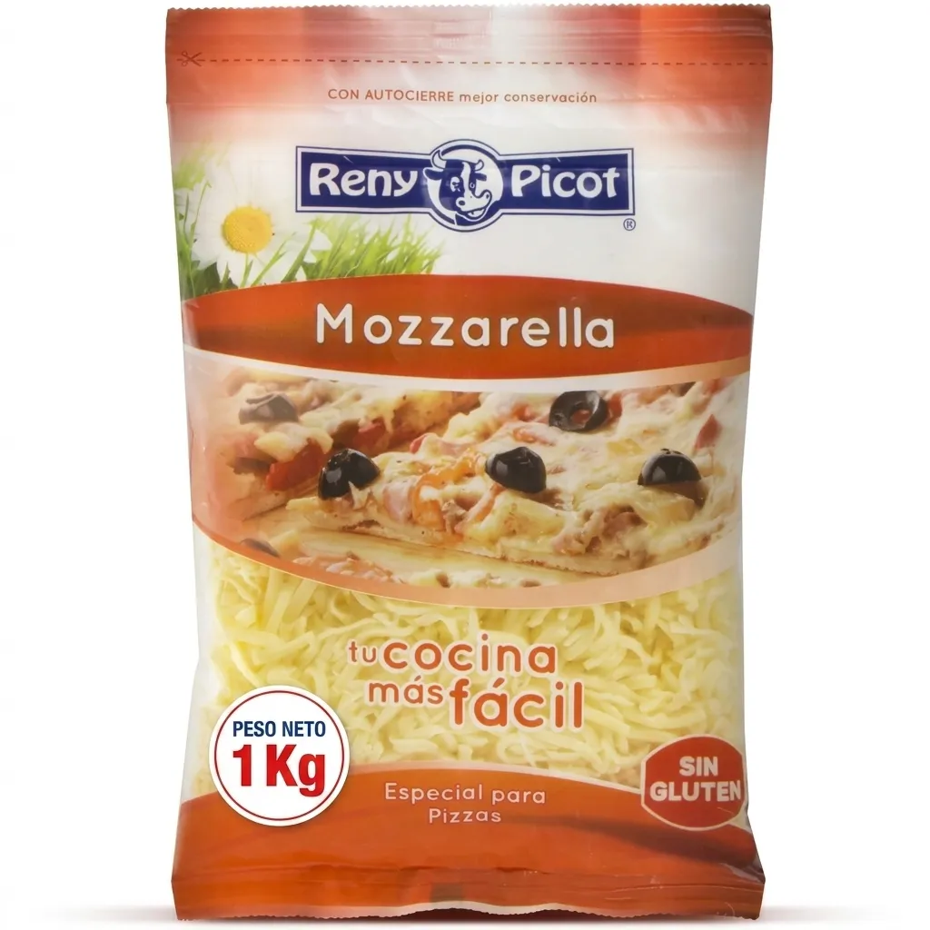 [QUESO0200] RENY QUESO RALLADO MOZZARELLA 1 KG