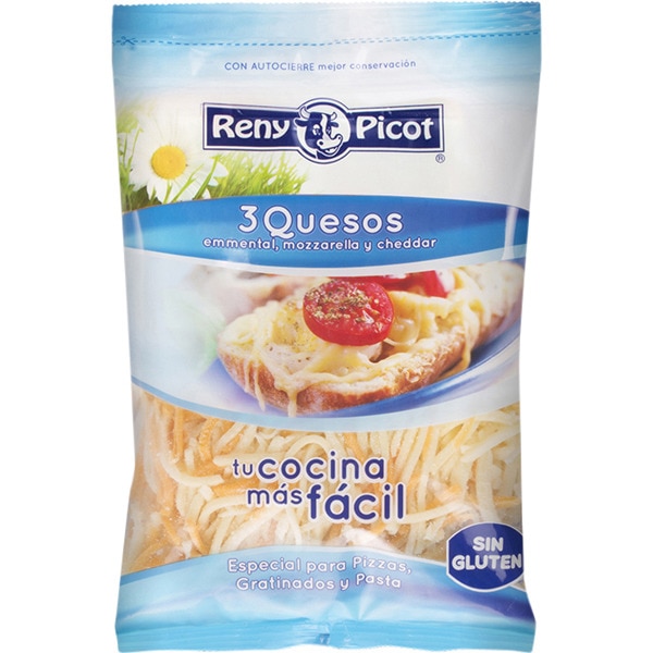 [QUESO0212] RENY PICOT 3 QUESOS RALLADO 150 GR