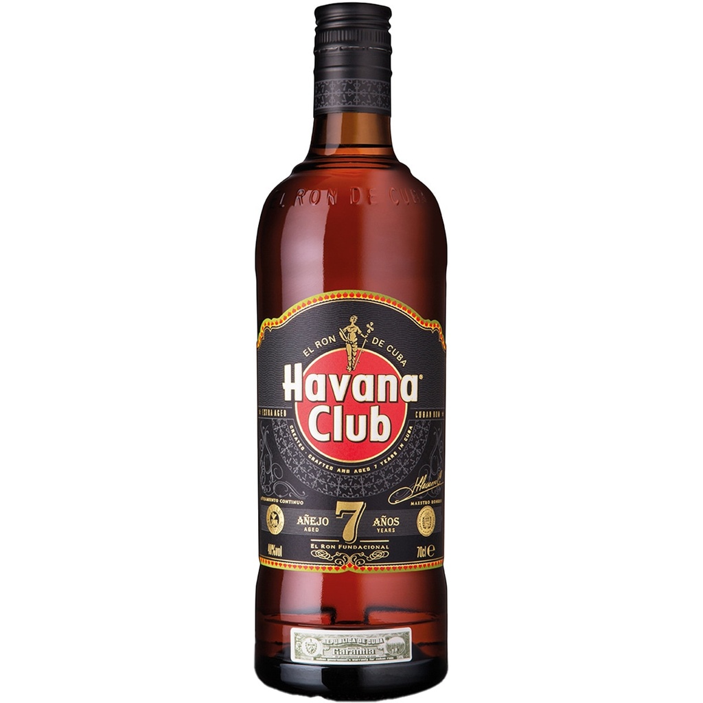 [RON0001] HAVANA CLUB RON 7 AÑOS 70 CL