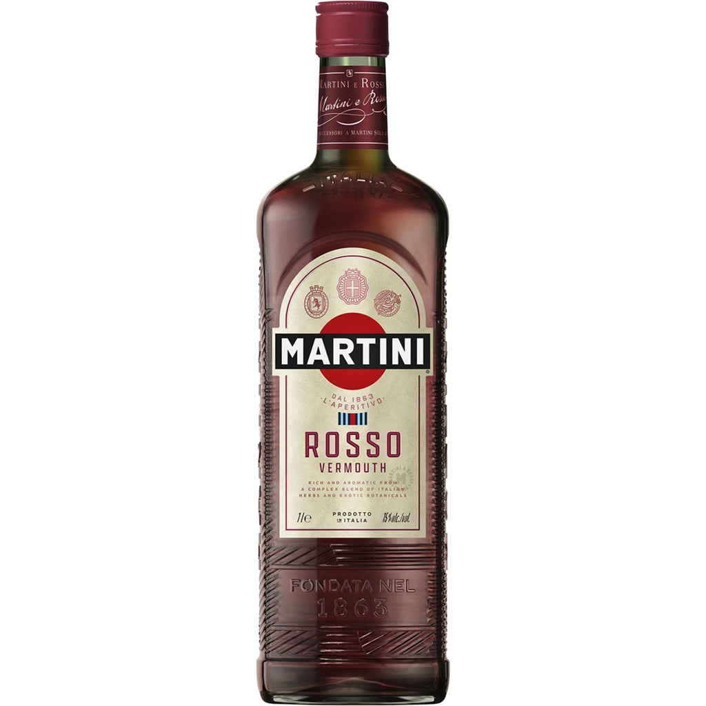 [VERMUT0001] MARTINI VERMUT ROJO 1 L