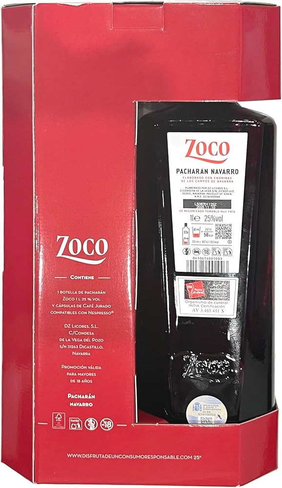 [PACHARAN0001] ZOCO PACHARAN 1L
