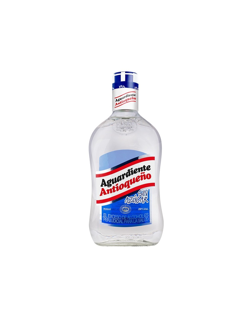 [LICOR0075] ANTIOQUEÑO AGUARDIENTE SIN AZUCAR 70 CL
