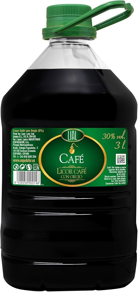 [LICOR0085] LIAL ORUJO CAFE 3L
