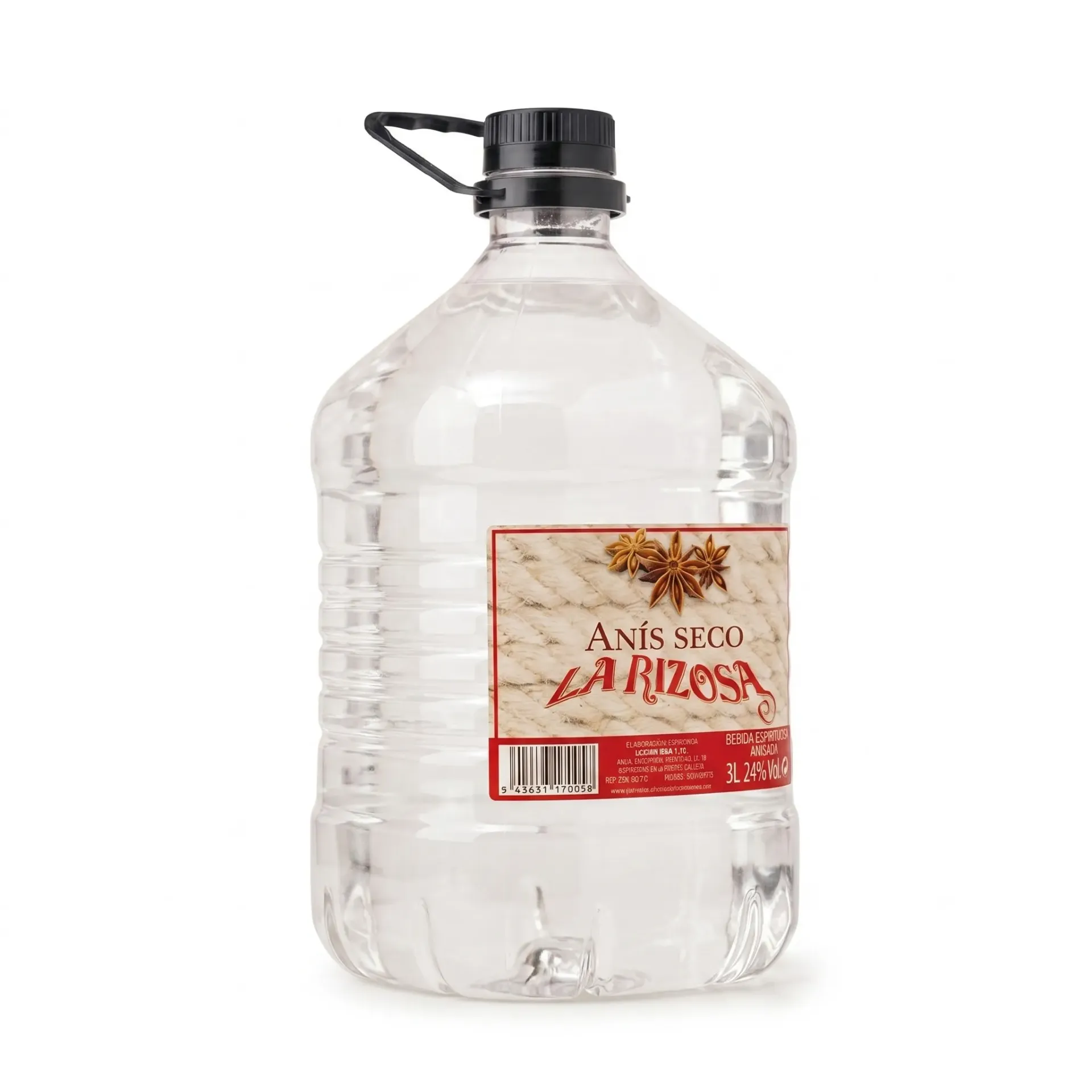 [ANIS0021] LA RIZOSA ANIS SECO 3 L