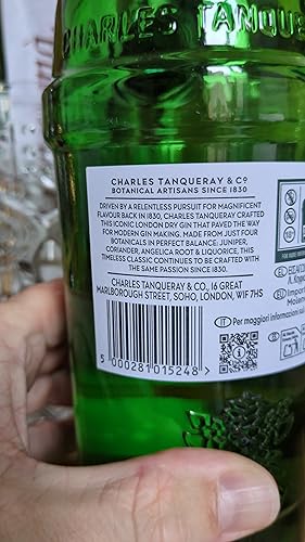 [GINEBRA0001] TANQUERAY GINEBRA 70 CL