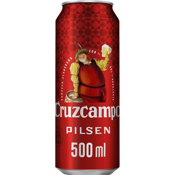CRUZCAMPO CERVEZA LATA 500 ML