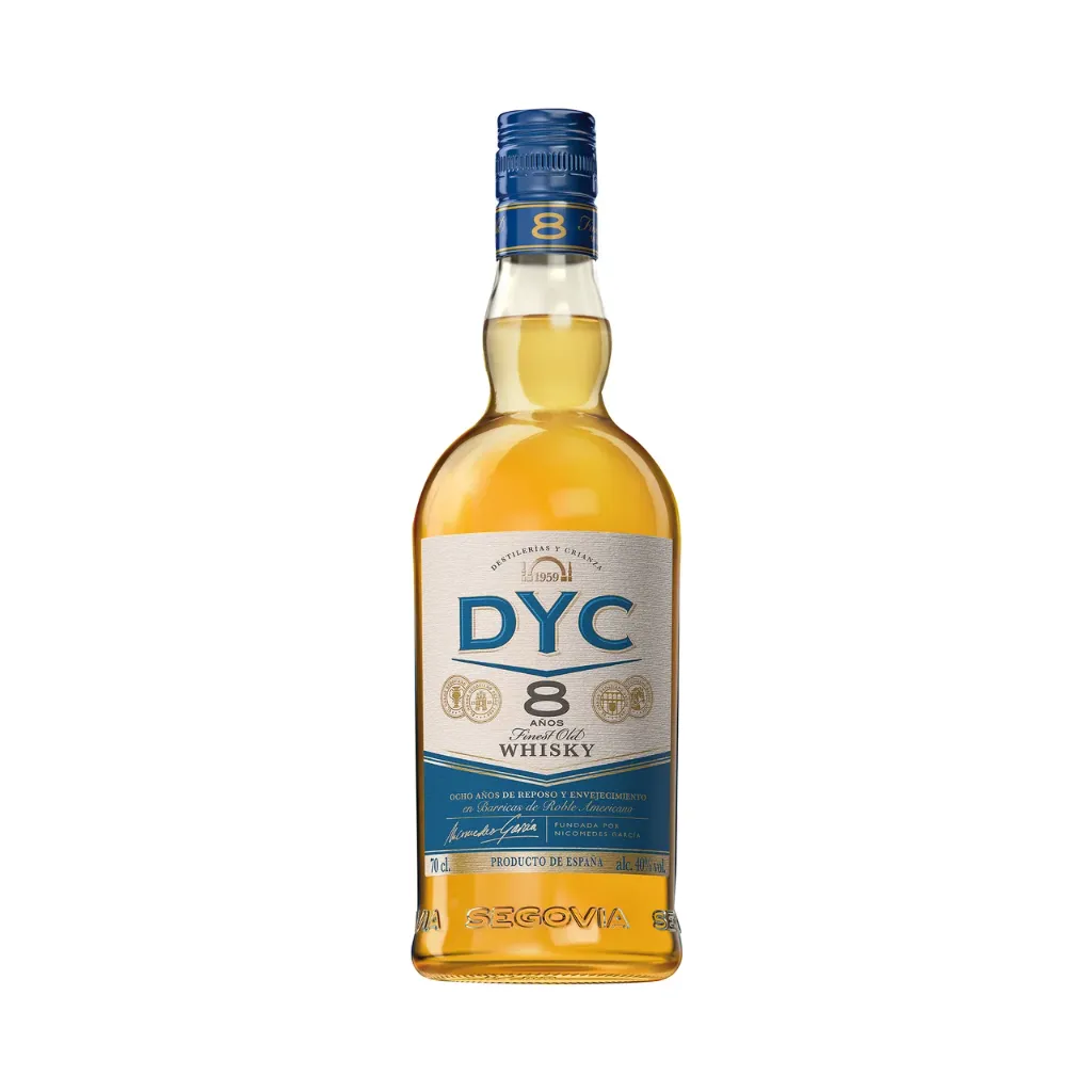 DYC WHISKY 8 AÑOS 70 CL
