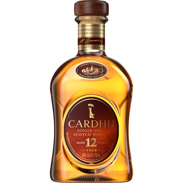 [WHISKY0018] CARDHU WHISKY DE MALTA 12 AÑOS 70 CL