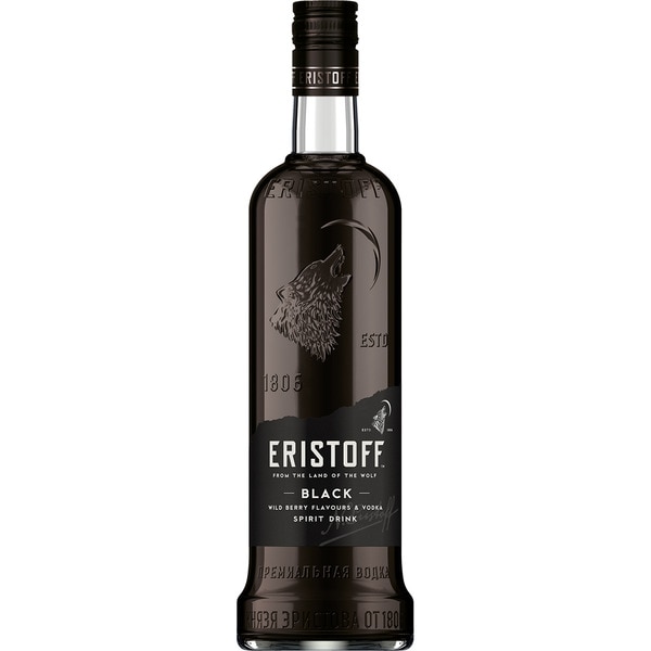 [VODKA0002] ERISTOFF BLACK VODKA  70CL