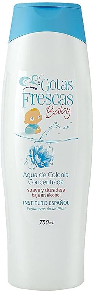 [COLONIA0035] GOTAS FRESCAS BABY AGUA COLONIA CONCENTRADA 750 ML