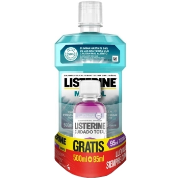 [ENJUEGUE0005] LISTERINE ELIXIR MENTOL 500 ML+MINI 95 ML