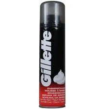 GILLETTE ESPUMA AFEITAR NORMAL ROJA 200 ML