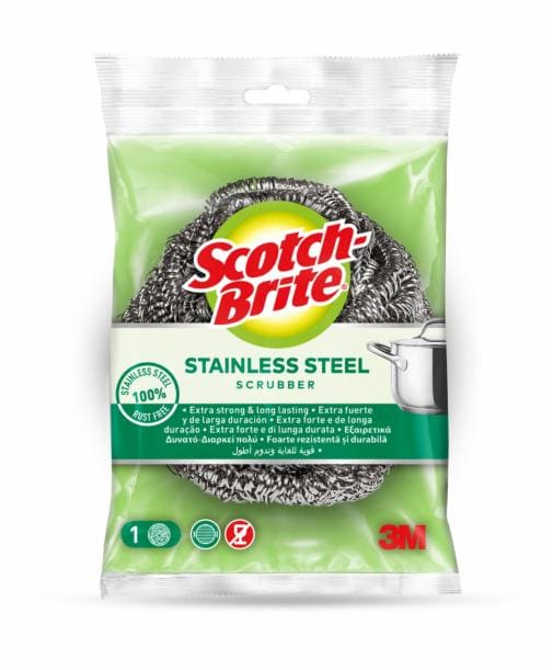 [ESTROPAJO0017] SCOTCH-BRITE ESPROPAJO INOXIDABLE 1 UND