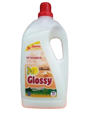 [DETERGENTEAUTO0128] GLOSSY DETERGENTE MARSELLA  3+1 L
