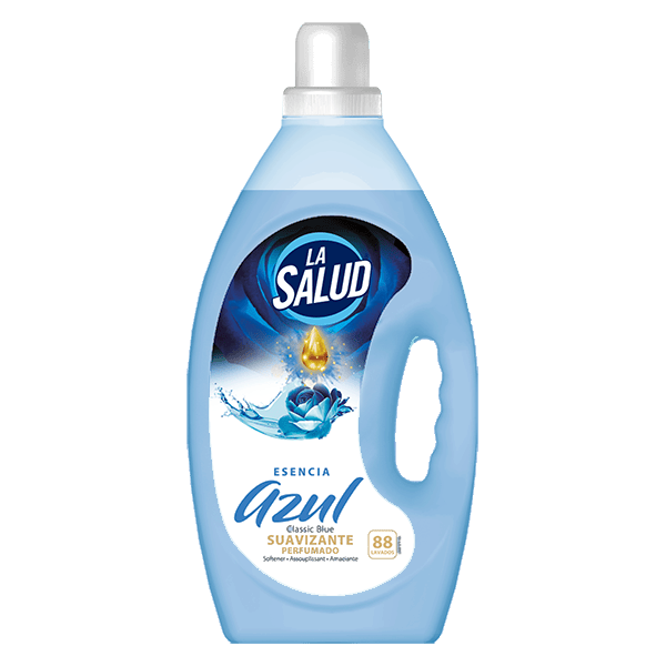 [DETERGENTEAUTO0132] LA SALUD SUAVIZANTE AZUL 4 L