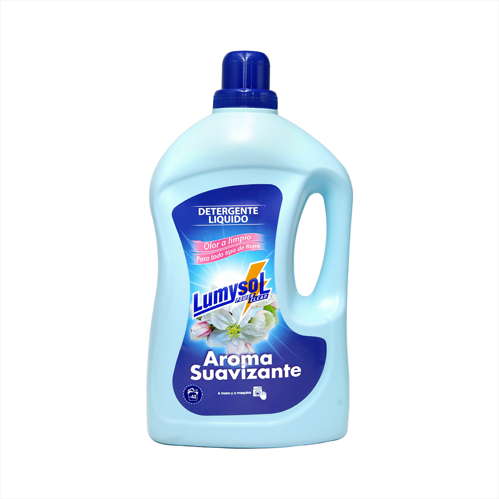 [DETERGENTEAUTO0165] LUMYSOL DETERGENTE LIQUIDO AROMA SUAVIIZANTE 3L