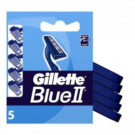 GILLETE BLUE II CUCHILLAS DE AFEITAR 5 +1