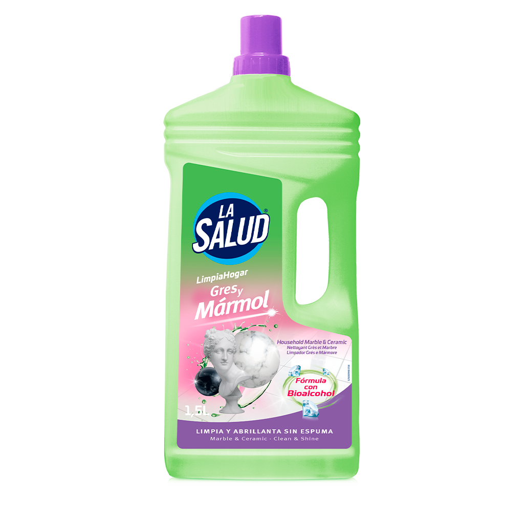 LA SALUD BRILLIANT GRES Y MARMOL BIOALCOHOL 1.5 L