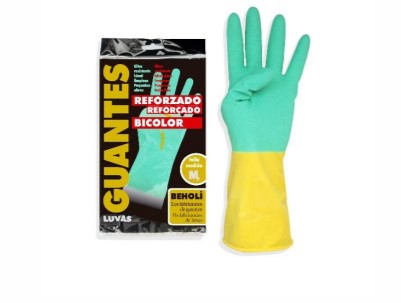 [GUANTES0003] BEHOLI GUANTES BICOLOR T. GRANDE