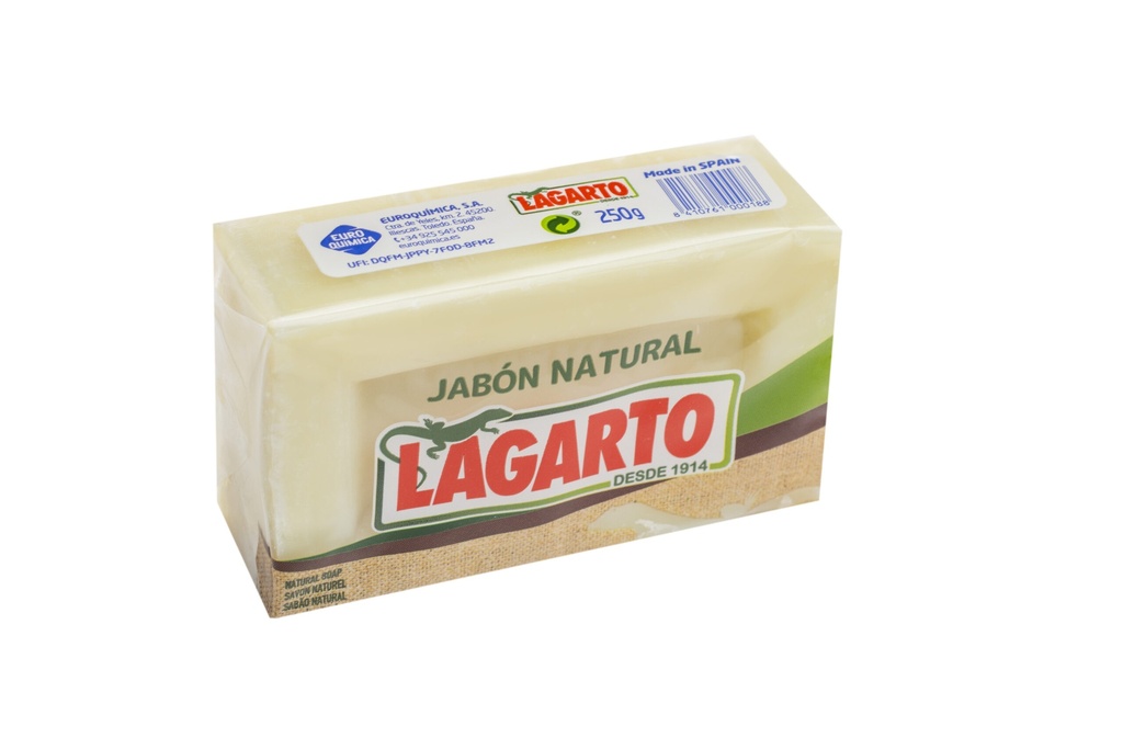 [JABON0013] LAGARTO JABÓN NATURAL 250 GR