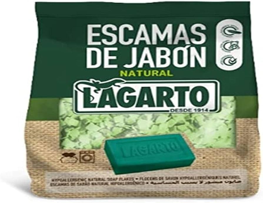 LAGARTO ESCAMAS DE JABON NATURAL 400 GR