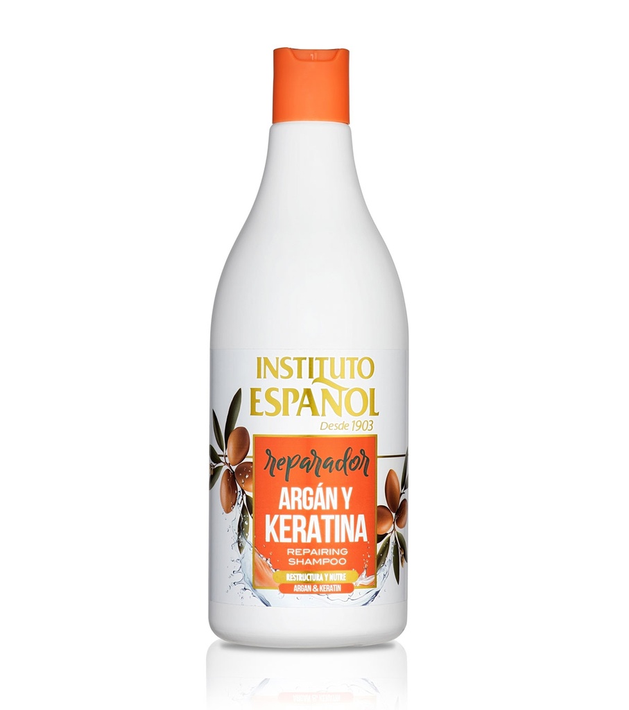 INSTITUTO ESPAÑOL CHAMPÚ ARGAN+KERATINA 750 ML