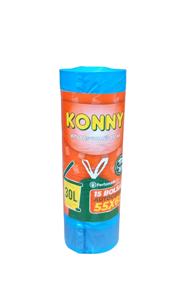 [BOLSASBASURA0001] KONNY BOLSAS BASURA 15 UND.