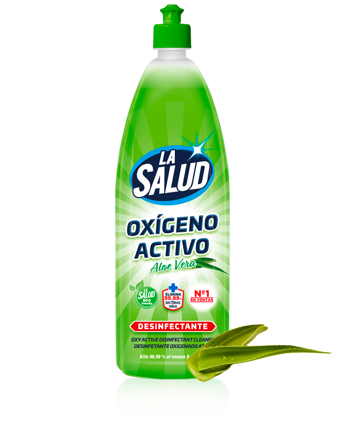 [LIMPIADOR0090] LA SALUD OXIGENO ACTIVO ALOE VERA 1L