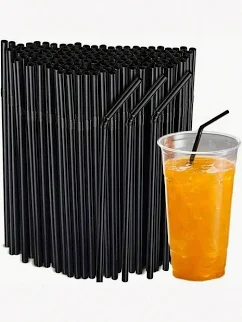 [PAJITA0003] PAJITAS NEGRAS COCKTAIL 100 UND