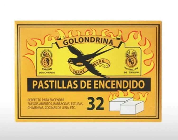 GOLONDRINA PASTILLAS ENCIENDE FUEGO