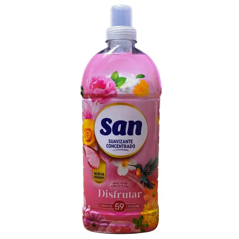 [SUAVIZANTE0027] SAN SUAVIZANTE CONCENTRADO DISFRUTAR 59 DOSIS 1.298L