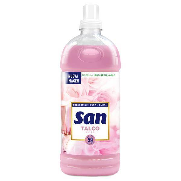 [SUAVIZANTE0035] SAN SUAVIZANTE TALCO ROSA 60 DOSIS 1,5L
