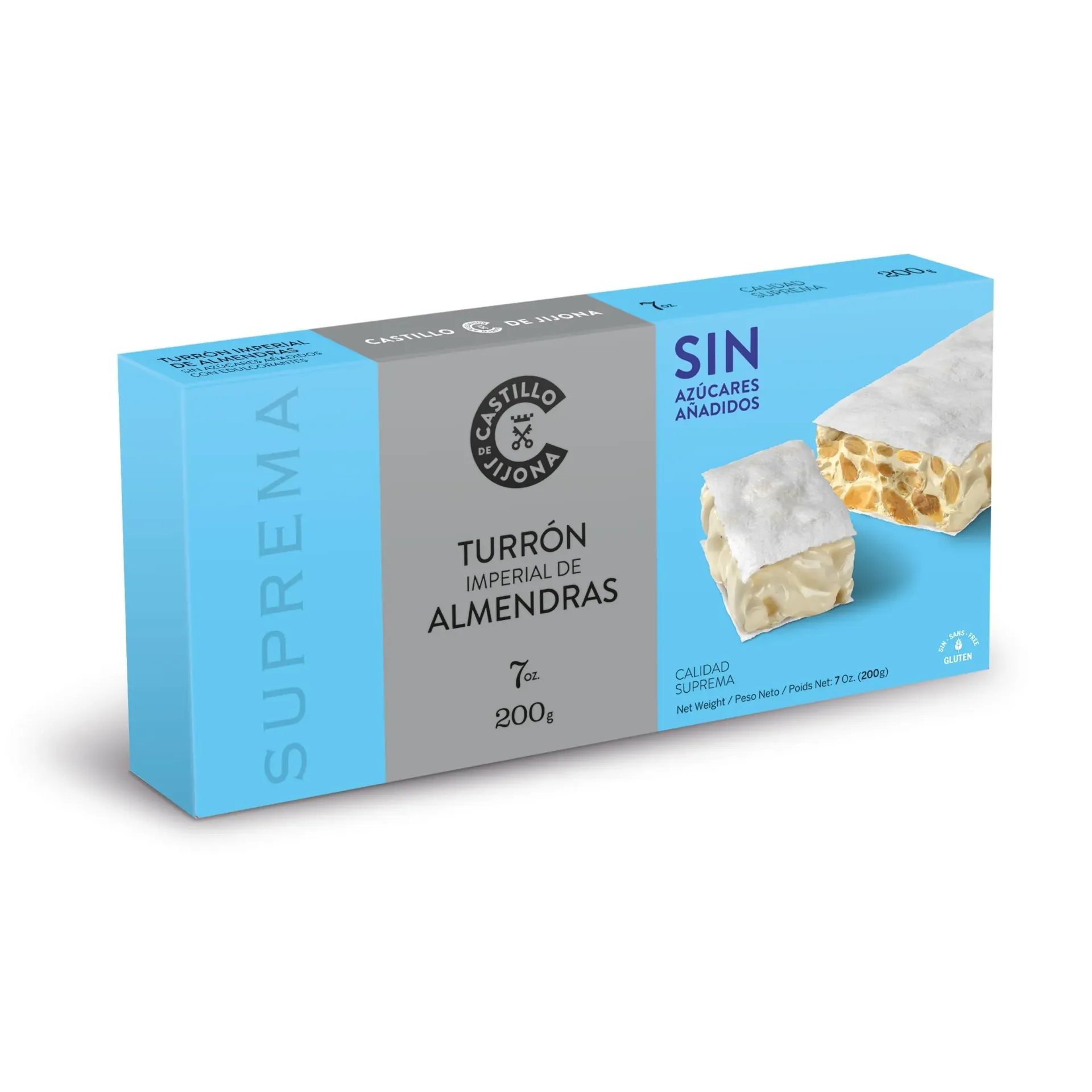 [TURRON0018] CASTILLO DE JIJONA TURRON S/A 200 GR
