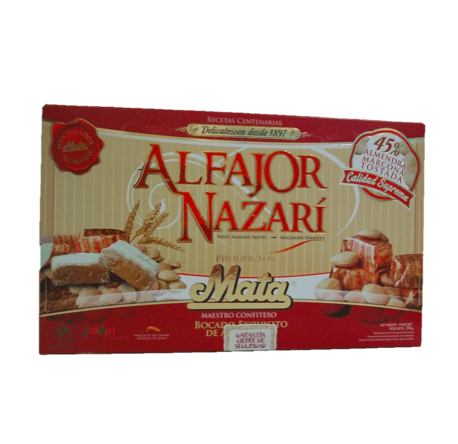 [MANTECADOS0012] MATA ALFAJOR NAZARÍ 310 GR