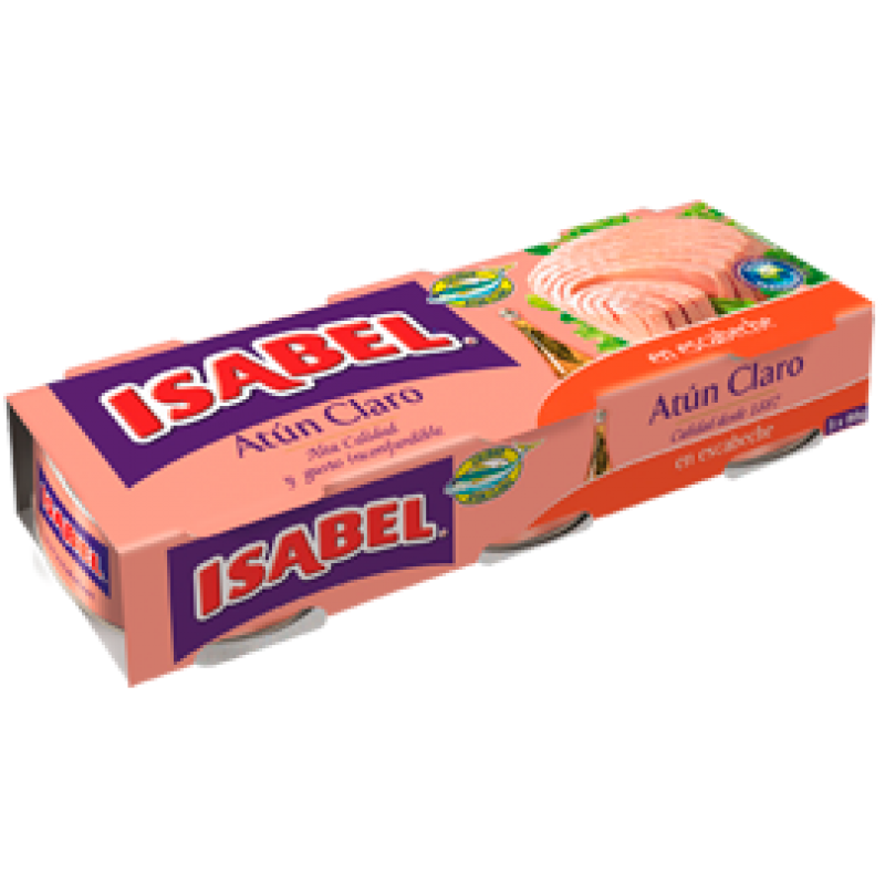 ISABEL ATUN CLARO ESCABECHE PACK 3