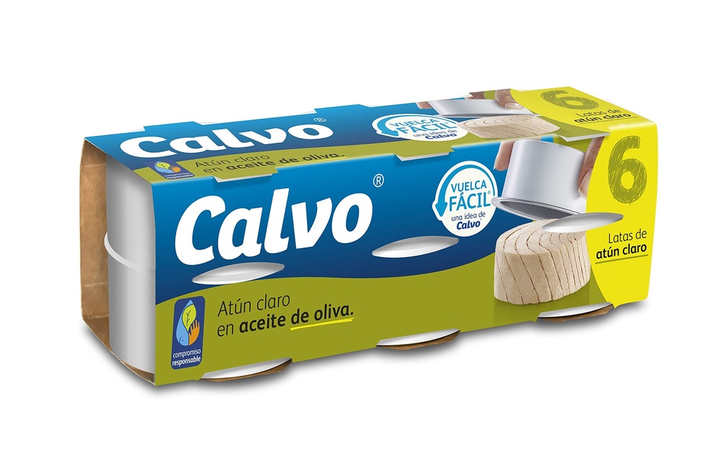 [ATUN0117] CALVO ATUN OLIVA PACK 6