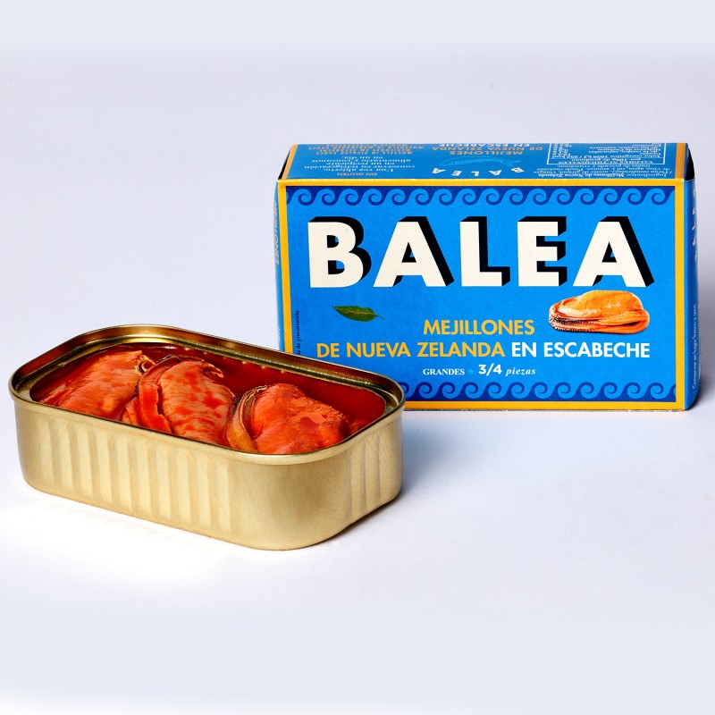 [MEJILLONES0057] BALEA MEJILLONES ESCABECHE 3/4 115 GR