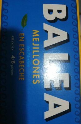 [MEJILLONES0058] BALEA MEJILLONES ESCABECHE 4/6 115 GR