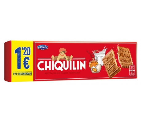 [GALLETA0093] CHIQUILIN ARTIACH 175 GR PVP 1 €