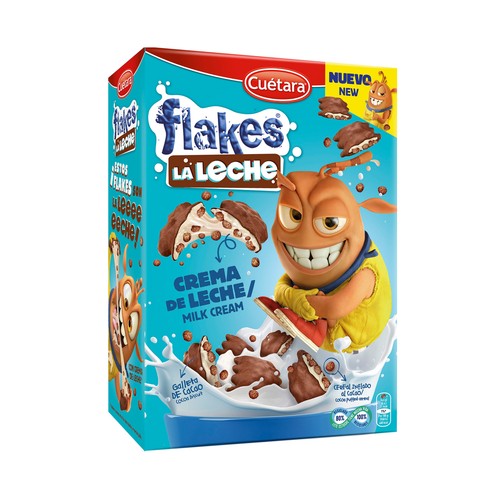 [GALLETA0109] CUETARA FLAKES LECHE 130 GR
