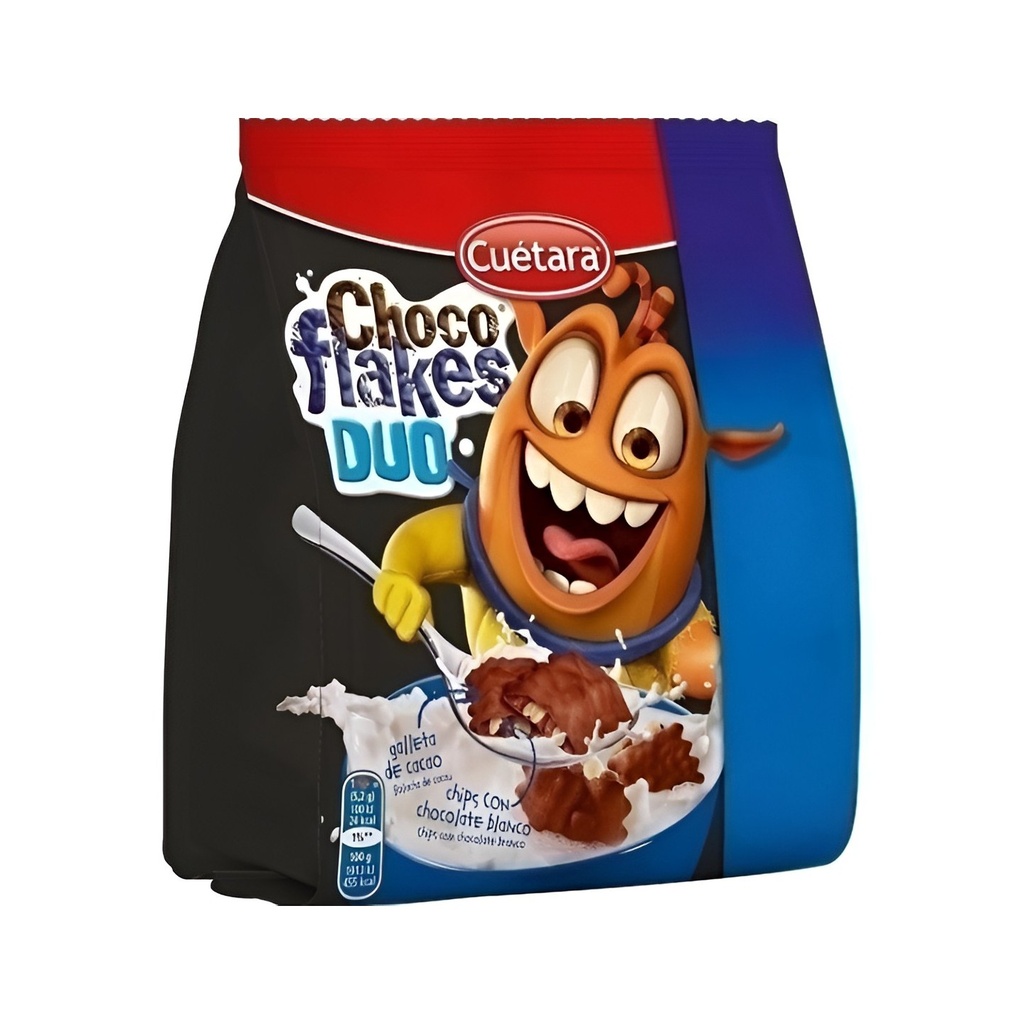[GALLETA0111] CUETARA CHOCO FLAKES DUO 150 GR