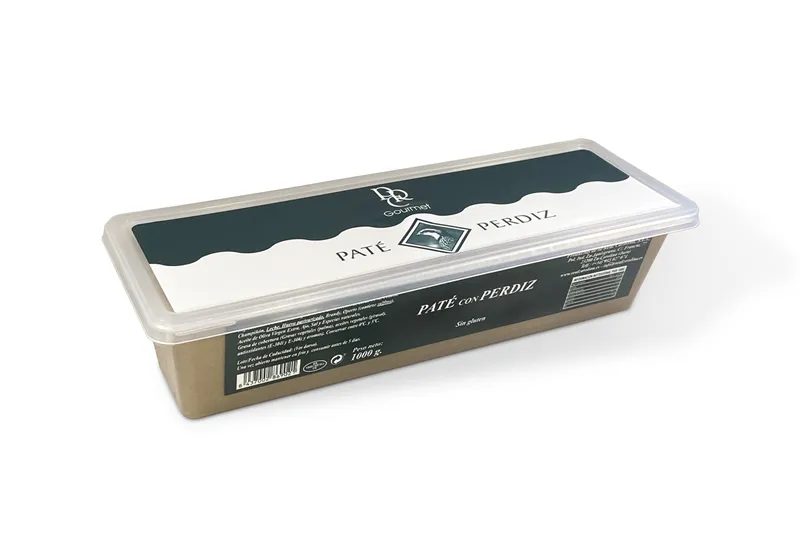 [PATE0021] LA REAL CAROLINA PATE PERDIZ TARRINA 1KG
